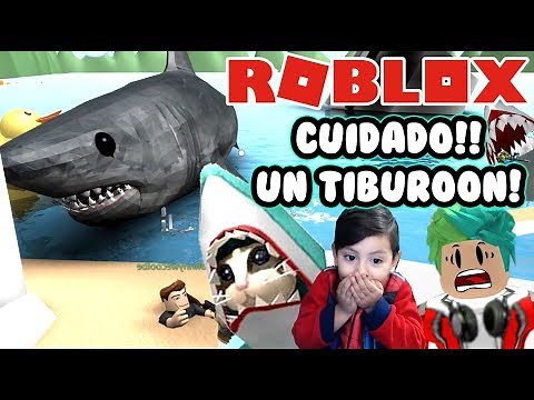 Soy un Tiburon en Roblox | Escapa del Tiburon | Roblox SharkBite