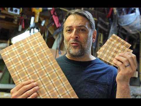 Mastering Plaid Inlay: A Guide to Woven Woodwork