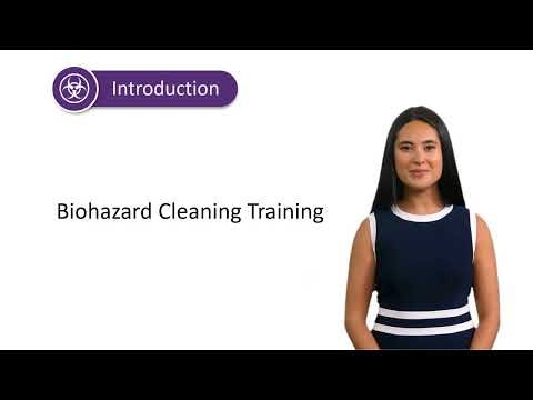 Biohazard Cleaning Training - Course Demo Video - Human Focus International