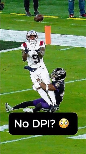 Late-Game Disbelief as DPI Goes Uncalled | Ravens vs Patriots🔥
