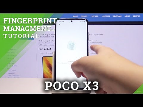 How to Add Fingerprint in POCO X3 – Set Up Screen Lock