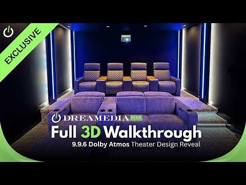 Inside a Dreamedia+ 9.9.6 Dolby Atmos Home Theater Build for 2025