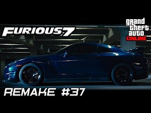 Furious 7 - Brian's 2012 Nissan GT-R R35 (GTA Online Elegy RH)