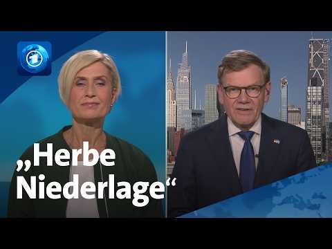 Deutschland und die UN: Ist die Ukraine-Politik schuld an der Wahlschlappe? | tagesthemen-interview