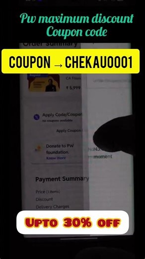 CA Foundation Sampurna September 2026 💥 Full Details + Latest Discount Offer | PW Batch#pw #cawallah