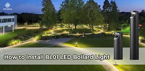 How to Install BL01 LED Bollard Light - AGC Lighting