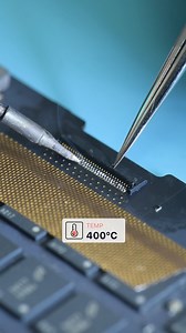 Been tired of mobile phone IC replacement? How about a MacBook IC replacement guide & temperature tips? #asmr #macbookrepair #microsoldering #tabletrepair #laptoprepair | REWA Tech