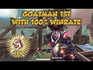 Goatman 1st With 100% Winrate | Identity V | 第五人格 제5인격 | Goatman
