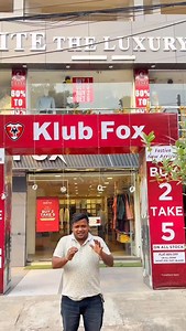 Mumbai’s Trusted Brand — KLUB FOX! Now with 200 outlets across India 🇮🇳 👕 Jackets | 👖 Jeans | 🤵 Blazers | 🧥 Suits 🎯 Buy 2 Get up to 5 | Flat 60% OFF 📍 Lucknow now has 4 stores — Aliganj | Kamta | Aashiyana | Kapurthala | Satyam Nishad