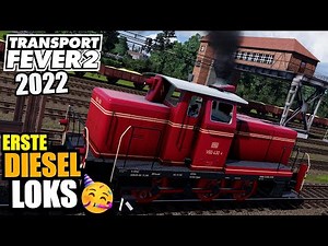 The first diesel locomotives 🥳🚉 - 6 - Transport Fever 2 2022