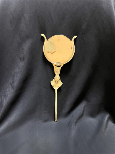 Hathor Horned Ritual Hand Mirror Made in Egypt - Etsy