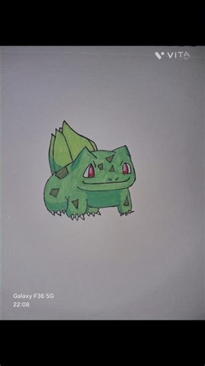 Drawing of Bulbasuar