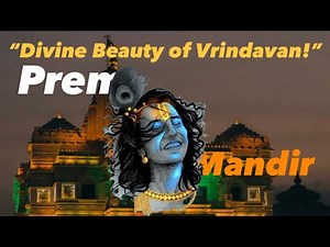 “Prem Mandir Vrindavan | The Most Beautiful Temple in India 🌸✨” inside view
