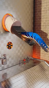 Diagonal slicing. Too satisfying. #oddlysatisfying #asmr #3danimation #motiongraphics #blender3d | Amir Curry