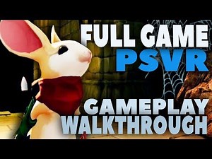 🔴 MOSS VR - Gameplay Walkthrough Full Game【PSVR】 Polyarc
