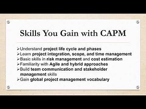 🎯 Certified Associate in Project Management (CAPM)® Exam Guide 🎯