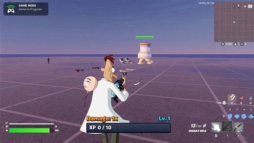 Custom NPC health bar I’ve been working on in UEFN.It attaches directly to the NPC and updates using Scene Graph. It’s also customizable, with controls for the bar color, size, border thickness, border color, and corner roundness.#UEFN #Verse #FortniteCreative #SceneGraph