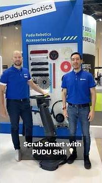 Scrub Smart with PUDU SH1! 💡