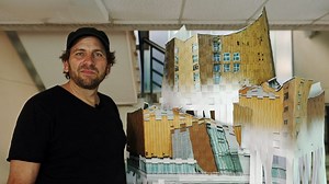 Zwischen Rollläden und Balkonen: Marc Dittrichs verwobene Hochhaus-Kunst