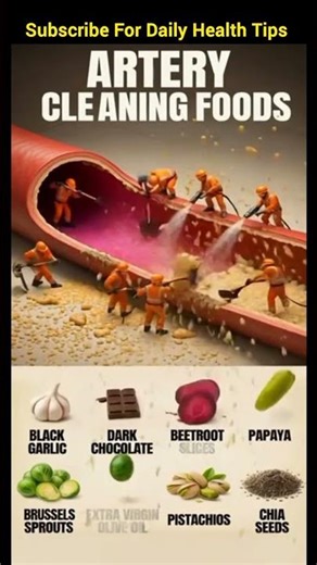 Best Foods For Your Heart Arteries🍎Top Foods For Clean Arteries🥑Unclog Arteries Naturally🍊#shorts