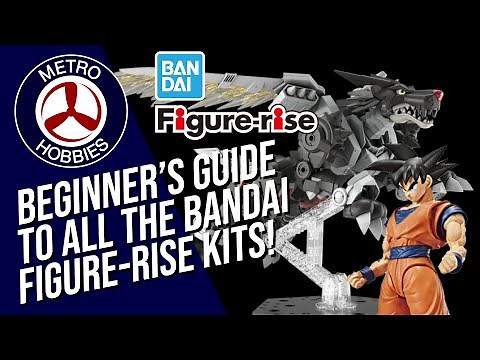 A beginner's guide to Bandai's Figure-Rise Anime and Scifi Model Kits! | Bandai Basics