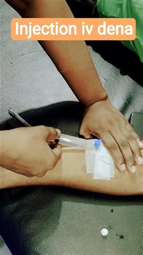injection iv dene ka easy technique #mbbs #nurse #gnm #science #medical #motivational #viral #video