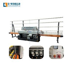 [Hot Item] Glass Straight Line Edging Machine PLC Control Glass Edger Polisher