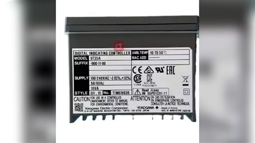 Stock Yokogawa Ut35 Digital Indicating Controller UT35A-000-11-00 100-240VAC S11 STYLE