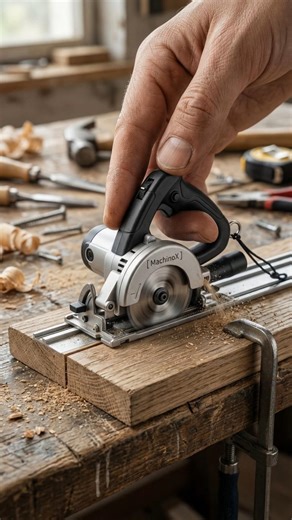 Tiny Circular Saw Makes a Perfect Cut🔥| Stasifiying Cutting#Shorts