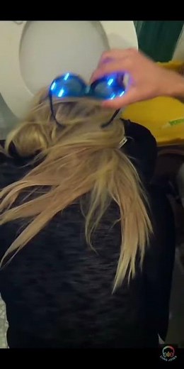 Drunk Girl Coughing and Throwing Up