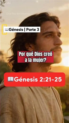 Porqué Dios creo a la mujer? | 📖Génesis 2:21-25