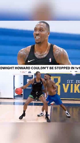 Dwight Howard destroyed these 1v1's 😳