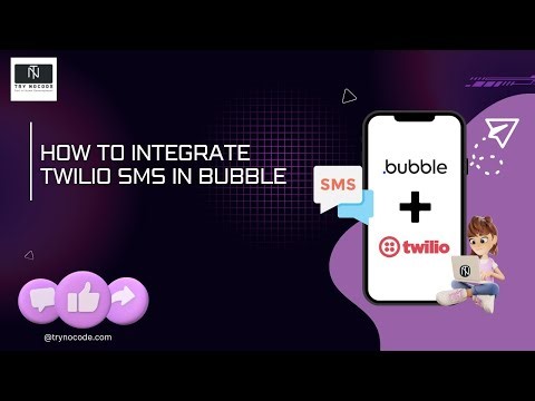 How to integrate Twilio Sms in Bubble.io