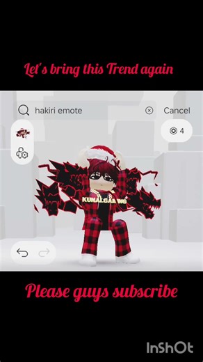 Let's bring this Trend again#roblox #ytviral