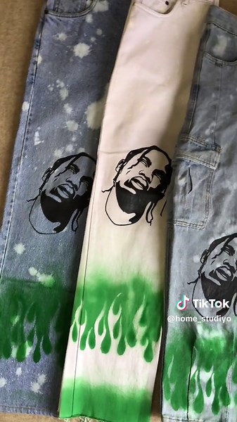 Easy Stencil Spray Painting for Customized Jeans | DIY Fashion Trends