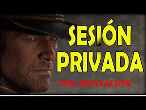 COMO CREAR UNA *SESION/LOBBY PRIVADA* POR INVITACION/RED DEAD REDEMPTION 2 ONLINE