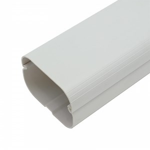 80mm/100mm Air Conditioning Plastic Duct Cover 2 Metres