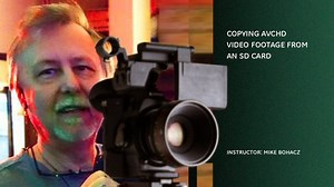 Copying AVCHD Video Footage from an SD Card