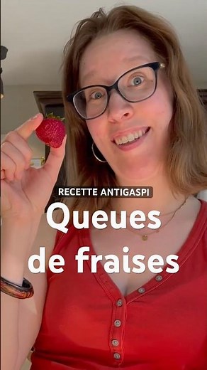 🍓Transforme tes queues de fraise avec cette recette antigaspi parfaite pour l'été!
