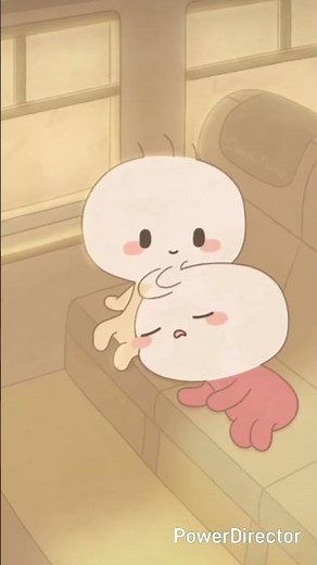 I’m Happy Because You’re Here 🫂❤️ | chippitwins | cute couple animation | Cartoon love | ForeverUs