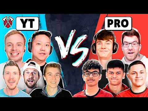 5 YOUTUBERS vs 5 PROS!