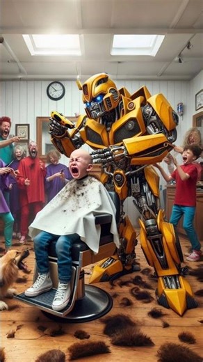 ❤️‍🩹 Bumble Bee was A Barber - Evolution of Dog ❤️‍🩹 Cute Dog ✅ #dog #doglife #puppy #dogshorts