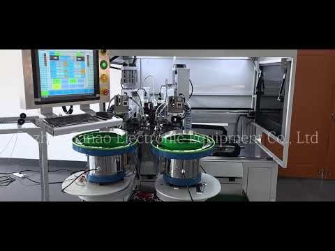 Automatic Two ends Terminal Crimping & Housing Insertion Machine