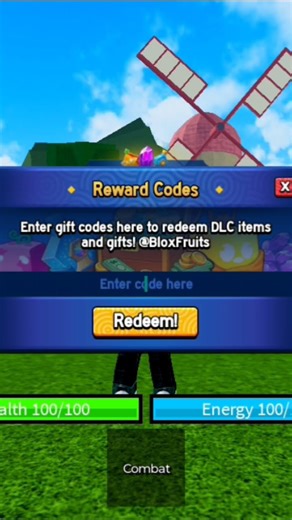New BLOX FRUITS Code #roblox #bloxfruit #bloxfruits #onepiece