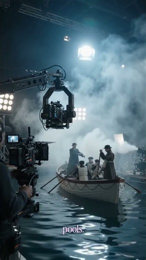 🔥How Hollywood REALLY Filmed TITANIC’s Rescue Scene! 🚢😱 The Movie Magic Is INSANE! #Shorts #bts
