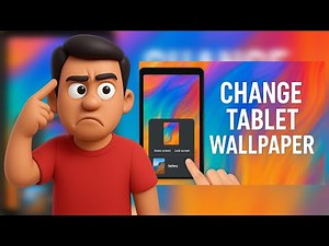 How to Change Wallpaper on Android Tablet | Set Home & Lock Screen Wallpaper