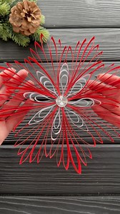 Easy Christmas Snowflake 2024 DIY Christmas Tutorial #christmas #christmasdecor #christmas2024 #tutorial #diy #foryou #fyp | Origami Amazing