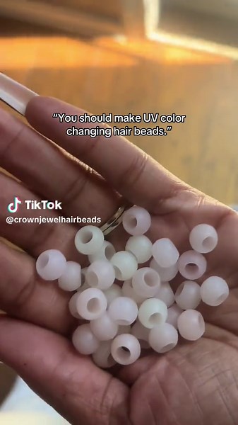Exploring UV Color Changing Hair Beads