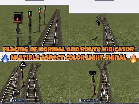 Train Simulator Route Building - #4 Signalling