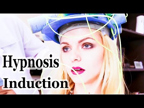 Brainwash helmet hypnosis induction